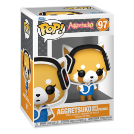 Sanrio Aggretsuko Funko Pop Aggretsuko w/headphones #097