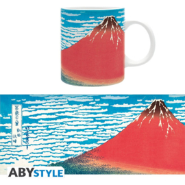 Hokusai Mug Red Fuji