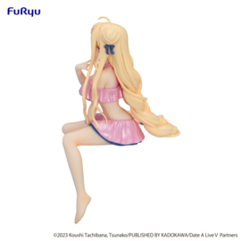 Date A Live V Noodle Stopper PVC Figure Mukuro Hoshimiya Swimsuit Pastel Pink Color Ver. 13 cm - PRE-ORDER