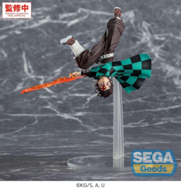 Demon Slayer: Kimetsu no Yaiba Luminasta PVC Figure Tanjiro Kamado Hinokami Kagura Setting Sun Transformation 15 cm - PRE-ORDER