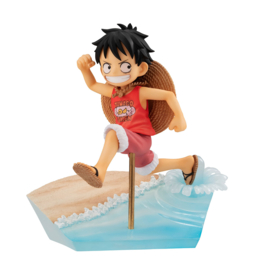 One Piece G.E.M. Series PVC Figure Monkey D. Luffy Run! Run! Run! 12 cm