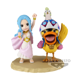 One Piece World Collectible Figure Log Stories PVC Figure Nefeltari Vivi & Karoo