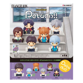 Neon Genesis Evangelion Petadoll Mini Figures (Re-Ment) Complete Box