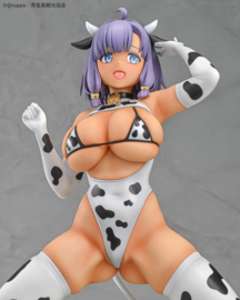 Nukitashi The Animation 1/5 PVC Figure Misaki Hotori Cow print costume Tanned Ver. 22 cm - PRE-ORDER