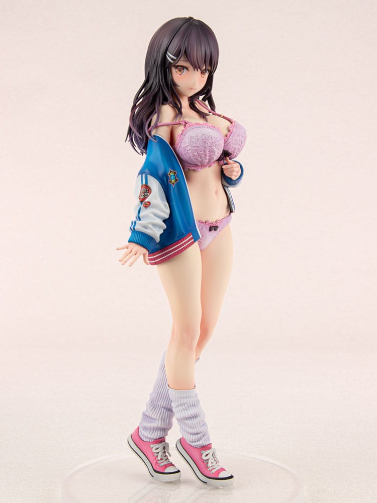Original Character 1/6 PVC Figure Sukajan Jacket Kanojo wa Cool de Itai! Kyouka Kagura 27 cm - PRE-ORDER