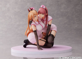 Chainsaw Man 1/7 PVC Figure Power & Makima Nurse Ver. 14 cm