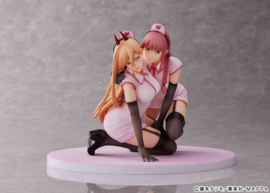 Chainsaw Man 1/7 PVC Figure Power & Makima Nurse Ver. 14 cm