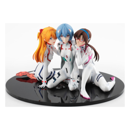 Neon Genesis Evangelion 3.0+1.0 Thrice Upon a Time 1/8 PVC Figure Asuka/Rei/Mari: Newtype Cover Ver.