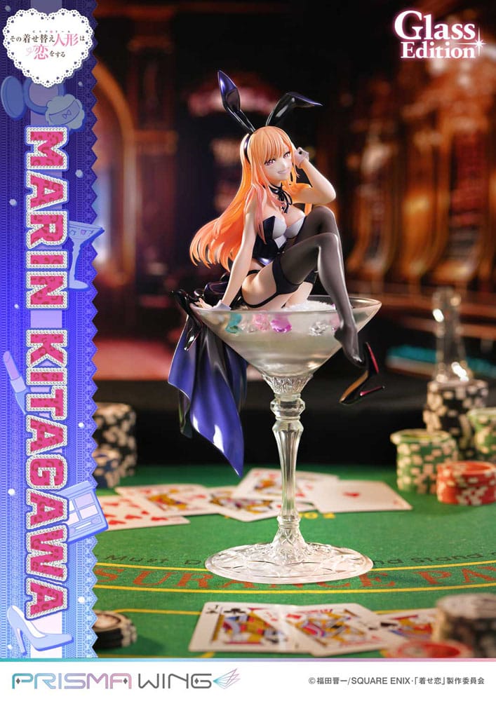 My Dress-Up Darling Prisma Wing 1/7 PVC Figure Marin Kitagawa Glass Edition 29 cm - PRE-ORDER