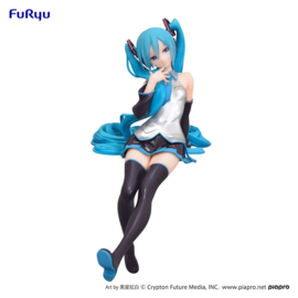 Hatsune Miku Noodle Stopper PVC Figure Miku Kuroboshi Kouhaku Ver. (re-run) 14 cm