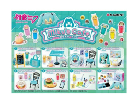 Hatsune Miku Mini Figures Miku's Cafe (Re-Ment) Complete Box