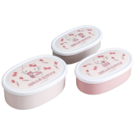 Hello Kitty Set of 3 Lunch Box Kitty-chan