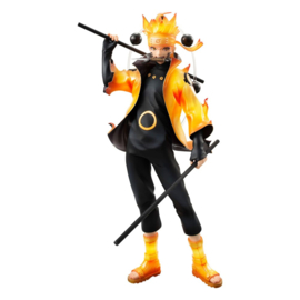 Naruto Shippuden G.E.M. Series PVC Figure Naruto Uzumaki Six Paths Sage Mode 15th Anniversary Ver. 22 cm