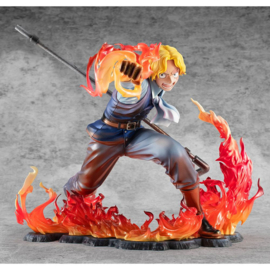 One Piece Excellent Model P.O.P. PVC Figure Sabo Fire Fist Inheritance Limited Edition 15 cm