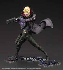 Trigun Stampede ARTFXJ 1/8 PVC Figure Vash the Stampede The Gunman in Black Ver. 22 cm - PRE-ORDER