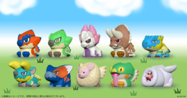 Monster Hunter Figure Builder Trading Figures 3 Finger Puppet Monster Hunter Vol. 1 (Blind Box)