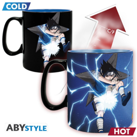 Naruto Heat Change Mug Naruto & Sasuke King Size