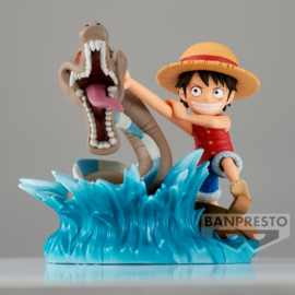 One Piece World Collectible Figure Log Stories PVC Figure Monkey D. Luffy