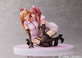 Chainsaw Man 1/7 PVC Figure Power & Makima Nurse Ver. 14 cm