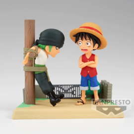 One Piece World Collectible Figure Log Stories PVC Figure Luffy & Zoro