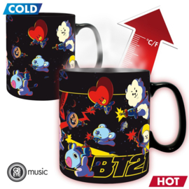 BT21 Mug Heat Change 460 ml Space