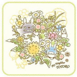 Studio Ghibli My Neighbor Totoro Mini Towel Totoro Wild Flowers 25 x 25 cm