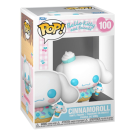 Sanrio Hello Kitty And Friends Funko Pop Cinnamoroll with ice cream #100