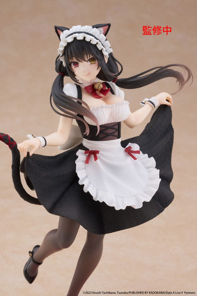Date A Live V Coreful PVC Figure Kurumi Tokisaki Cat Ear Maid Ver. 18 cm - PRE-ORDER