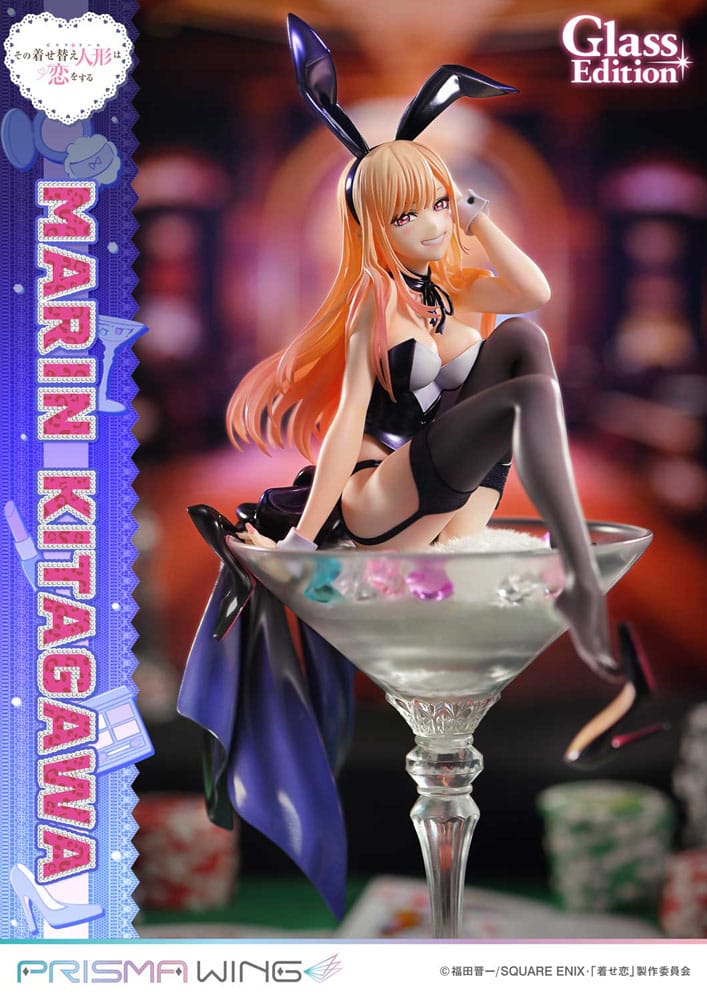 My Dress-Up Darling Prisma Wing 1/7 PVC Figure Marin Kitagawa Glass Edition 29 cm - PRE-ORDER