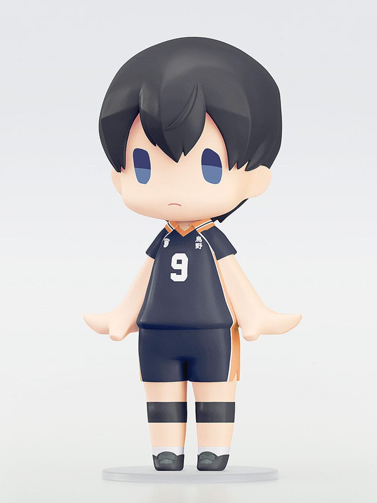Haikyu!! HELLO! GOOD SMILE Action Figure Tobio Kageyama 10 cm [Box Damage]