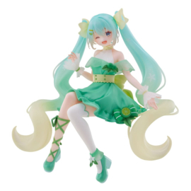 Hatsune Miku Noodle Stopper PVC Figure Hatsune Miku Lime Ver. 14 cm - PRE-ORDER