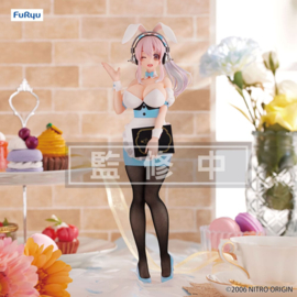 Super Sonico BiCute Bunnies PVC Figure Waitress Light Blue Color Ver. 28 cm - PRE-ORDER
