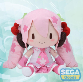 Character Vocal Series 01: Hatsune Miku Fuwa Petit Plush Figure Sakura Miku Dodeka Jumbo 50 cm - PRE-ORDER