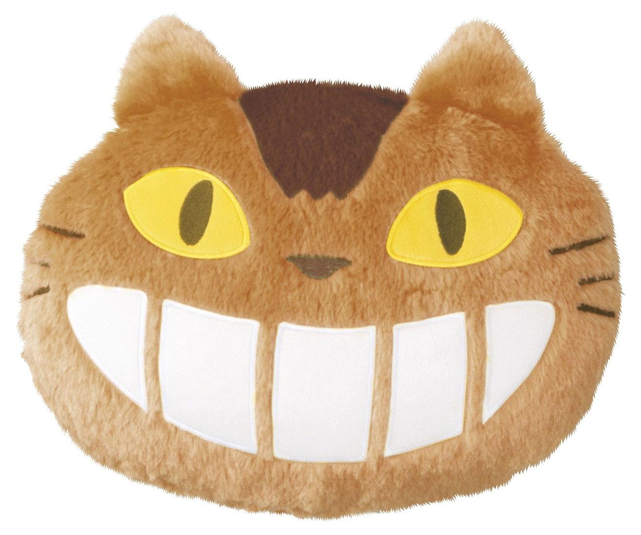Studio Ghibli My Neighbor Totoro Plush Cushion Catbus 24 x 35 cm