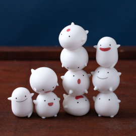 Studio Ghibli The Boy and the Heron Nosechara figures 10-Pack Warawara 3 cm