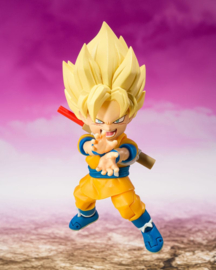 Dragon Ball S.H.Figuarts Action Figure Super Saiyan Son Goku (mini) Daima 8 cm - PRE-ORDER