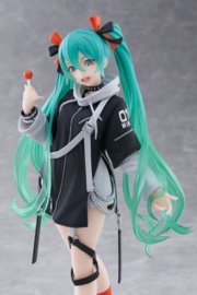 Hatsune Miku Fashion PVC Figure Wonderland Punk Ver. 18 cm - PRE-ORDER