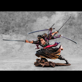 One Piece Excellent Model P.O.P PVC Figure SA-Maximum Roronoa Zoro Ver. Demon Spirit Kyuutouryuu Asura 17 cm