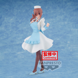 The Quintessential Quintuplets Kyunties PVC Figure Miku Nakano Nurse Ver. 18 cm