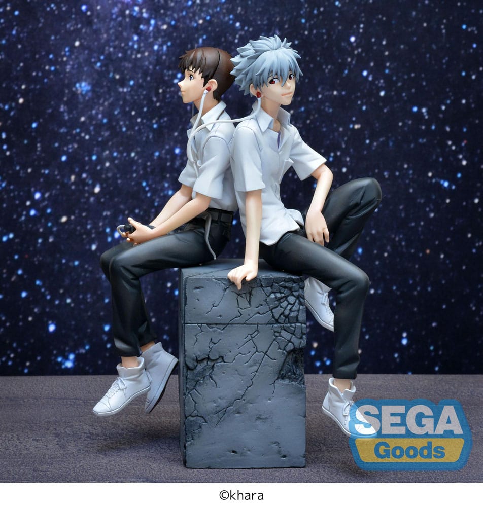 Rebuild of Evangelion Luminasta PVC Figure Shinji & Kaworu Evangelion: New Theatrical Edition Kaworu Ver. 17 cm - PRE-ORDER