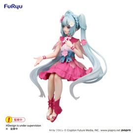 Hatsune Miku Noodle Stopper PVC Figure Flower Fairy Cosmos 14 cm