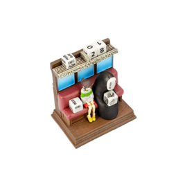 Studio Ghibli Spirited Away Statue Diorama / Calendar Take Unabara Train 11 cm - PRE-ORDER
