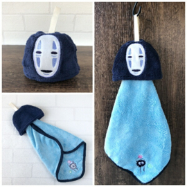 Studio Ghibli Spirited Away Pop-Up Mini Towel No Face 25 x 25 cm