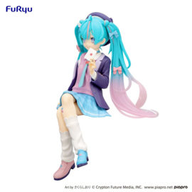 Hatsune Miku Noodle Stopper PVC Figure Hatsune Miku Love Blazer Navy Color Ver. 14 cm