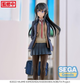 Rascal Does Not Dream of a Sister Venturing Out Luminasta PVC Figure Mai Sakurajima 18 cm