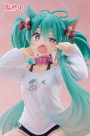 Hatsune Miku Desktop Cute PVC Figure Hatsune Miku Cute (Nekomimi) 13 cm