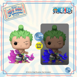 One Piece Funko Pop Roronoa Zoro with Enma #1288