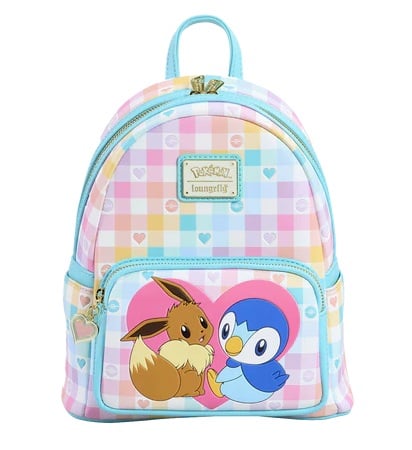 Pokemon by Loungefly Mini Backpack Piplup and Eevee