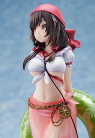 Konosuba 1/7 PVC Figure Yunyun Light Novel Cosplay On The Beach Ver. 25 cm
