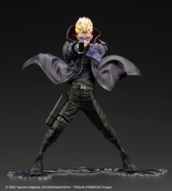 Trigun Stampede ARTFXJ 1/8 PVC Figure Vash the Stampede The Gunman in Black Ver. 22 cm - PRE-ORDER